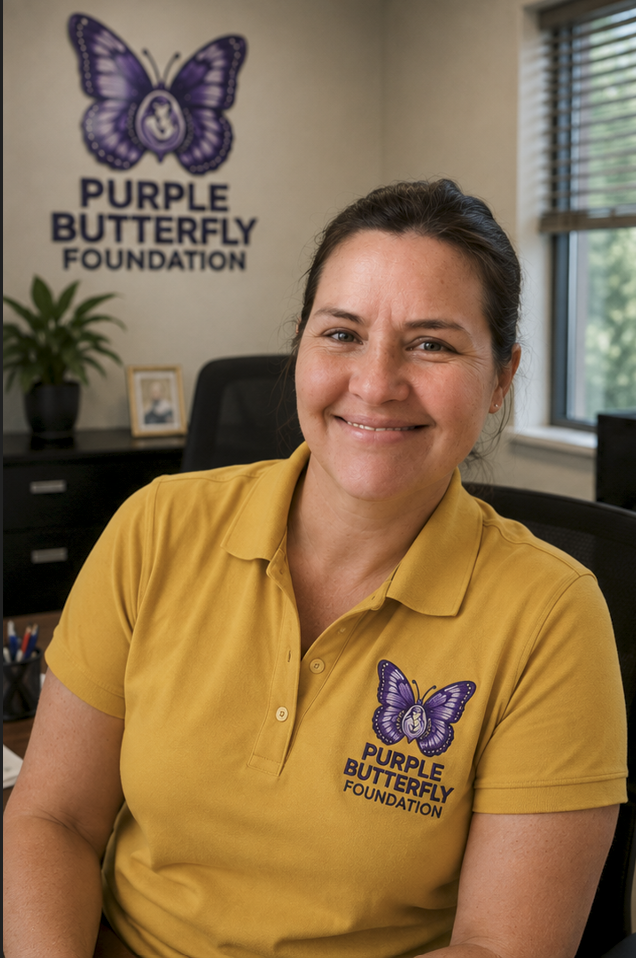 Jessica Rose Steyn, CEO and Founder of Purple Butterfly Foundation