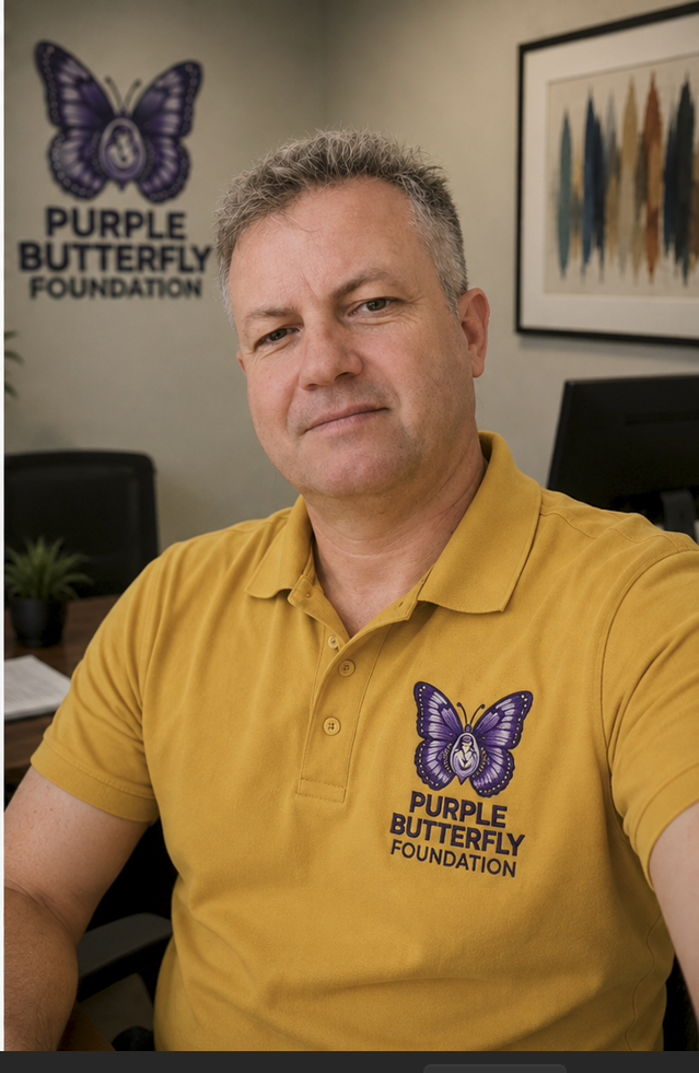 Jonathan Steyn, Director Legal and Compliance of Purple Butterfly Foundation